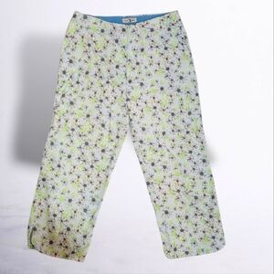 Duck Head Floral Crop Pants Size 6 — 22” Inseam